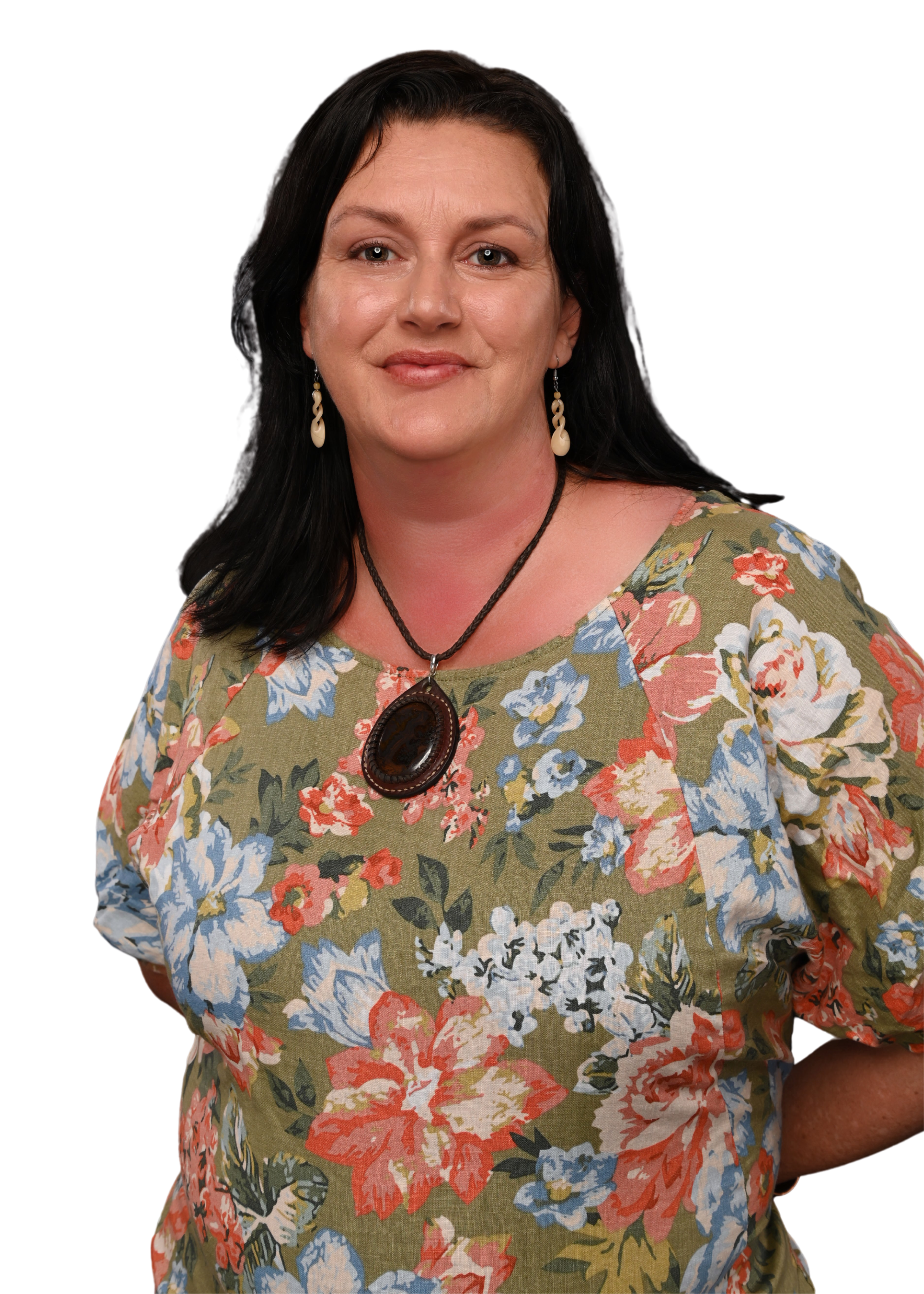 Wendy Stanaway - Huia Counselling Floral Shirt
